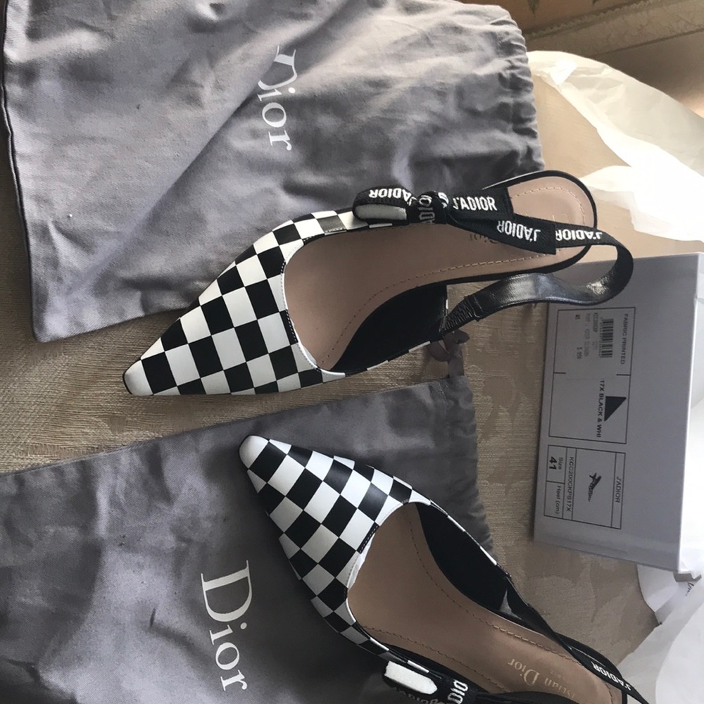 New summer 2018 Christian Dior sling backs